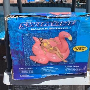 Swimline giant pink flamingo 78 inches